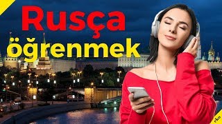 Rusça öğrenmek  En Önemli Rusça Kelime Öbekleri ve Kelimeler  Uykuda Öğrenme [upl. by Ellertnom]