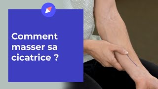 Comment masser sa cicatrice  kiné [upl. by Nivek]