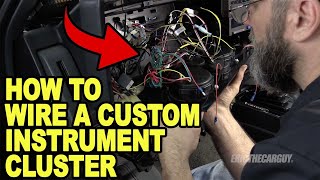 How To Wire a Custom Instrument Cluster [upl. by Maletta]