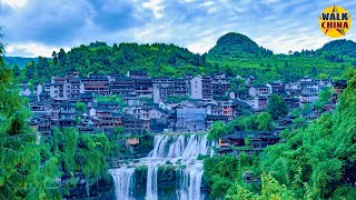 Walk in Furong Ancient Town China 4K  Hunan 湘西芙蓉鎮 [upl. by Jewell]