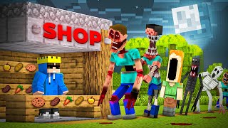 I Opened a SCARY Shop in Minecraft [upl. by Eiramaliehs]