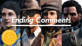 Fallout 4 Companions Comment on Minutemen Ending [upl. by Atirak]