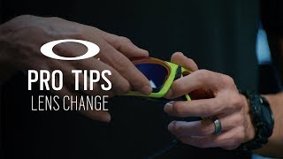 Field Jacket Lens Change  OAKLEY PRO TIPS [upl. by Pauline107]