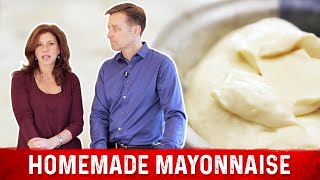 Homemade Keto Mayonnaise – Keto Recipe [upl. by Sewoll]