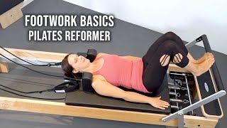 Footwork Basics On The Pilates Reformer [upl. by Stonwin931]