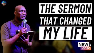 THE SERMON THAT CHANGED MY LIFE FOREVER  APOSTLE JOSHUA SELMAN [upl. by Littman]