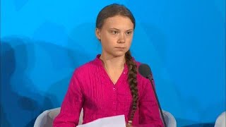 Greta Thunberg Young Climate Activist at the Climate Action Summit 2019  Official Video [upl. by Eneirda]