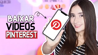 COMO BAIXAR VÍDEOS DO PINTEREST NO SEU CELULAR Android tutorial [upl. by Anividul]