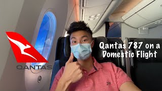 QANTAS 787 PREMIUM Economy Class QF847 Darwin to Sydney [upl. by Krm620]