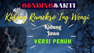 lagu lengser wengi paling serem sampe kuntil anak nangis [upl. by Enehs]