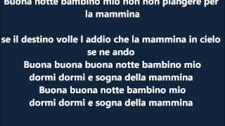 Buona notte Rocco Granata Lyrics [upl. by Ekyt73]