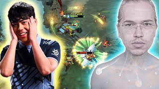 How Topson plays IO mid in Dota 3 [upl. by Jorrie]