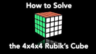 How to Solve the 4x4x4 Rubiks Cube simplest way [upl. by Ymas]