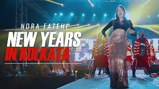 Nora Fatehi  New Years In Kolkata [upl. by Kassab]