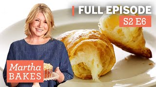 Martha Stewart Makes Croissants 4 Ways  Martha Bakes S2E6 quotCroissantsquot [upl. by Fleta]