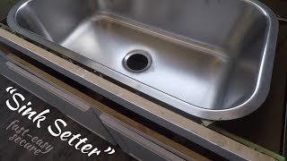 How to Install Undermount Sink in Granite  SINK SETTER [upl. by Gnauq921]