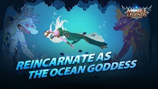 Reincarnate as the Ocean Goddess New Hero  Kadita Trailer  Mobile Legends Bang Bang [upl. by Christabella]