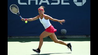 Karolina Muchova vs Sorana Cirstea  US Open 2020 Round 3 [upl. by Mohl]