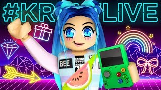 Playing funny Roblox Games with Krew [upl. by Birkner]