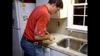 Installing Undermount Sink amp Tile Counter  Part 2 [upl. by Lambert]