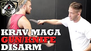 Krav Maga Gun amp Knife Defense Techniques [upl. by Martel]